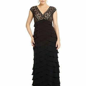 Black formal with lace wedding/prom/cruise